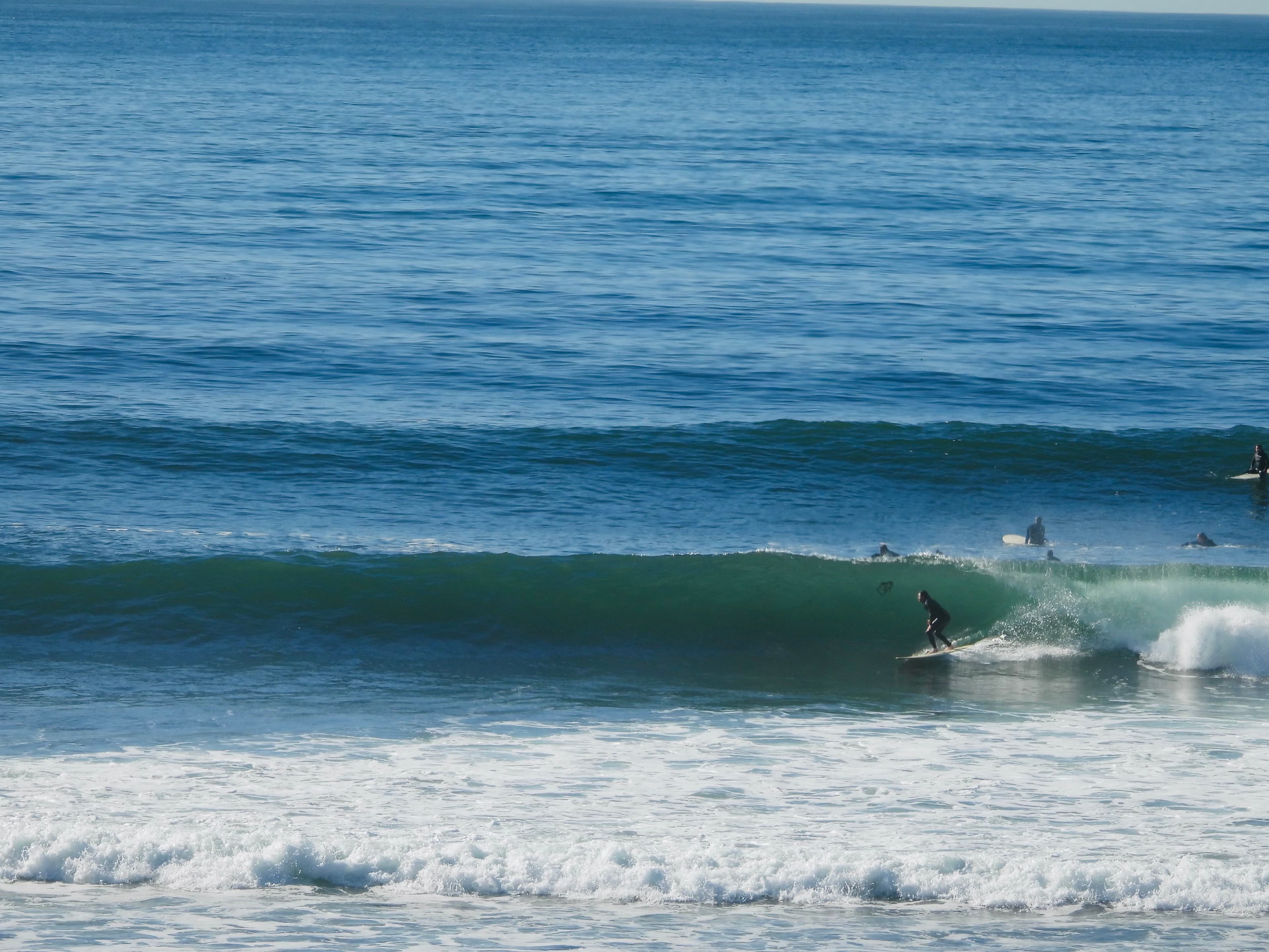 Ricky Rhodes surfing — California coast